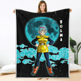 Plaid Bulma Dragon Ball DBZ 02 Couverture Plaid Polaire Plaid Canapé