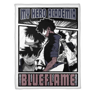 Plaid Dabi My Hero Academia Couverture Plaid Polaire Plaid Canapé
