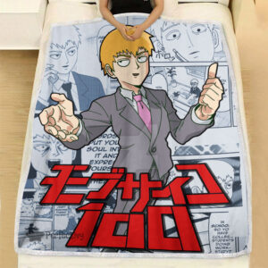 Plaid Arataka Reigen Mob Psycho 100 Couverture Plaid Polaire Plaid Canapé