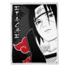 Plaid Akatsuki Itachi Naruto Couverture Plaid Polaire Plaid Canapé