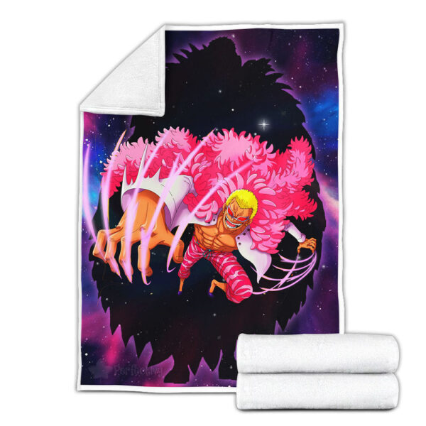 Plaid Donquixote Doflamingo One Piece 01 Couverture Plaid Polaire Plaid Canapé – Image 3