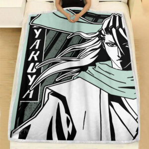 Plaid Byakuya Kuchiki Bleach 01 Couverture Plaid Polaire Plaid Canapé