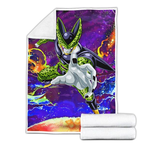 Plaid Cell Dragon Ball DBZ Couverture Plaid Polaire Plaid Canapé – Image 2