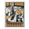 Plaid Chargebolt Denki Kaminari My Hero Academia Couverture Plaid Polaire Plaid Canapé