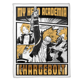 Plaid Chargebolt Denki Kaminari My Hero Academia Couverture Plaid Polaire Plaid Canapé