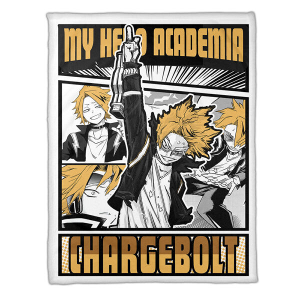 Plaid Chargebolt Denki Kaminari My Hero Academia Couverture Plaid Polaire Plaid Canapé