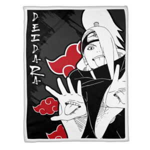 Plaid Akatsuki Deidara Naruto Couverture Plaid Polaire Plaid Canapé