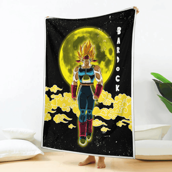 Plaid Bardock Dragon Ball DBZ Couverture Plaid Polaire Plaid Canapé – Image 2