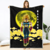 Plaid Bardock Dragon Ball DBZ Couverture Plaid Polaire Plaid Canapé