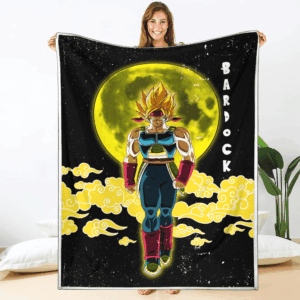 Plaid Bardock Dragon Ball DBZ Couverture Plaid Polaire Plaid Canapé
