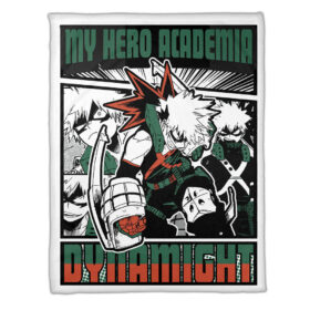 Plaid Dynamight Katsuki Bakugo My Hero Academia Couverture Plaid Polaire Plaid Canapé