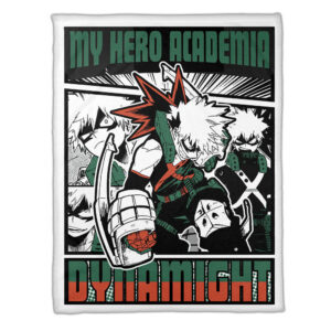 Plaid Dynamight Katsuki Bakugo My Hero Academia Couverture Plaid Polaire Plaid Canapé