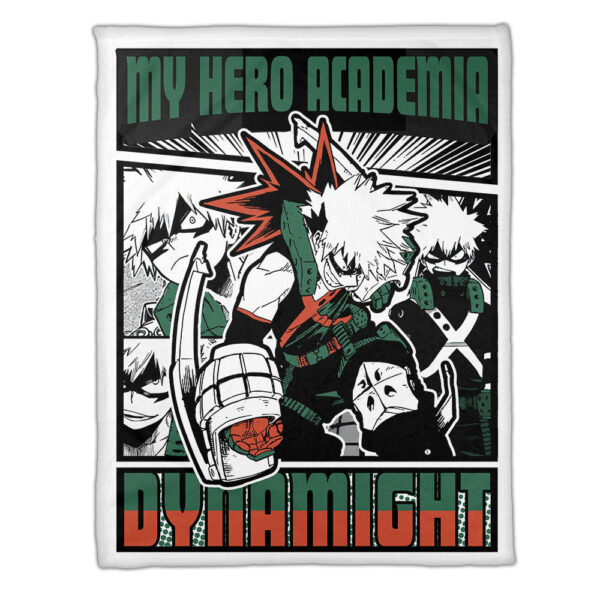 Plaid Dynamight Katsuki Bakugo My Hero Academia Couverture Plaid Polaire Plaid Canapé
