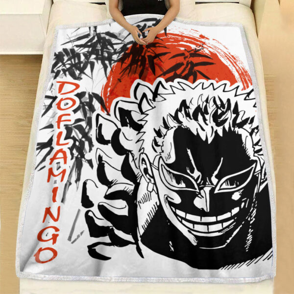 Plaid Donquixote Doflamingo One Piece 02 Couverture Plaid Polaire Plaid Canapé