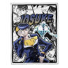 Plaid Josuke Higashikata JJBA JoJo's bizarre adventure Couverture Plaid Polaire Plaid Canapé