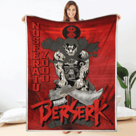 Plaid Berserk Nosferatu Zodd Berserk Couverture Plaid Polaire Plaid Canapé