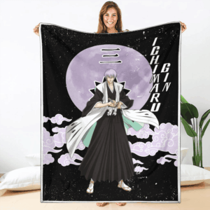 Plaid Gin Ichimaru Bleach Couverture Plaid Polaire Plaid Canapé
