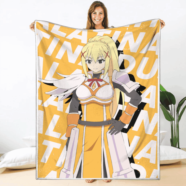 Plaid Lalatina Dustiness Ford KonoSuba Couverture Plaid Polaire Plaid Canapé