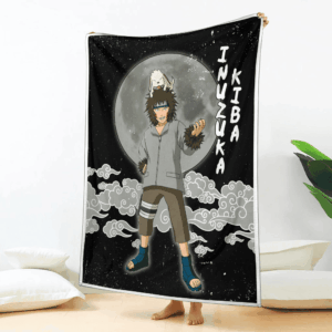 Plaid Inuzuka Kiba Naruto Couverture Plaid Polaire Plaid Canapé