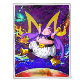 Plaid Majin Buu Dragon Ball DBZ 01 Couverture Plaid Polaire Plaid Canapé