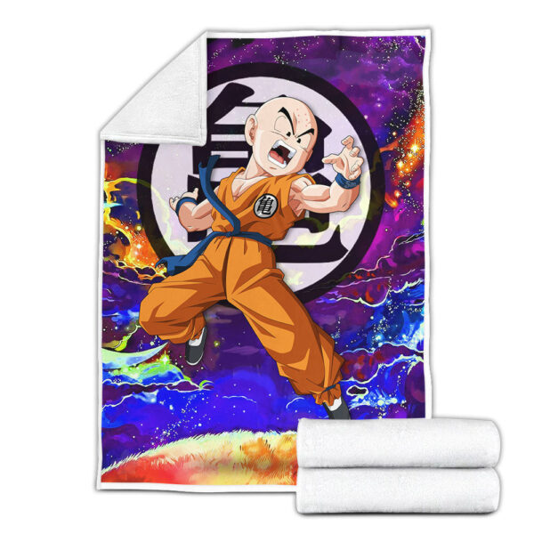 Plaid Klilyn Dragon Ball DBZ Couverture Plaid Polaire Plaid Canapé – Image 2