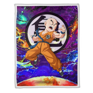Plaid Klilyn Dragon Ball DBZ Couverture Plaid Polaire Plaid Canapé
