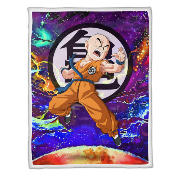 Plaid Klilyn Dragon Ball DBZ Couverture Plaid Polaire Plaid Canapé