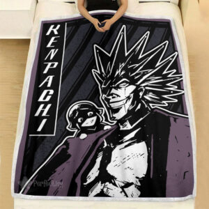 Plaid Kenpachi Zaraki Bleach 01 Couverture Plaid Polaire Plaid Canapé