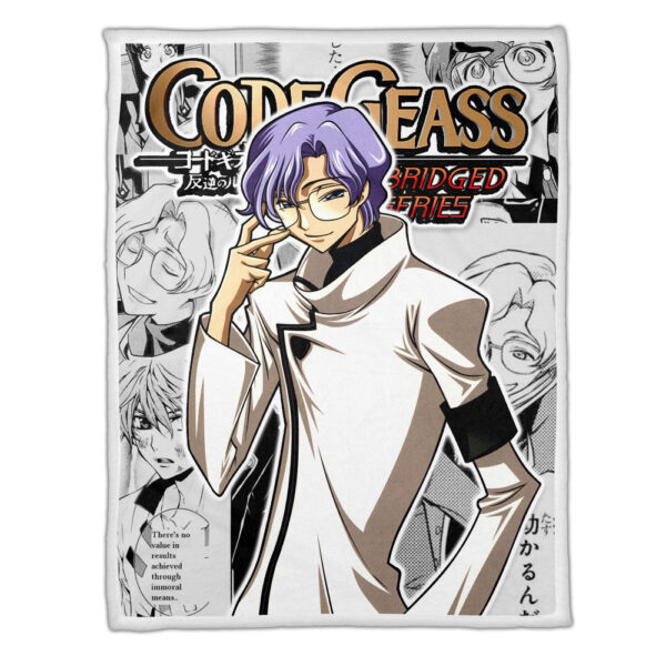 Plaid Lloyd Asplund Code Geass Couverture Plaid Polaire Plaid Canapé – Image 3