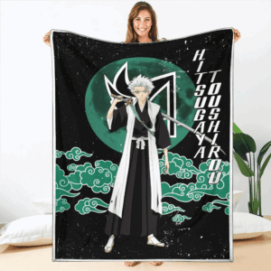 Plaid Hitsugaya Toushiro Bleach Couverture Plaid Polaire Plaid Canapé