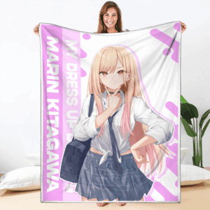 Plaid Marin Kitagawa My Dress-Up Darling Couverture Plaid Polaire Plaid Canapé