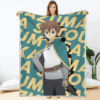 Plaid Kazuma Satou KonoSuba Couverture Plaid Polaire Plaid Canapé