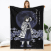 Plaid Obanai Iguro Demon Slayer 02 Couverture Plaid Polaire Plaid Canapé