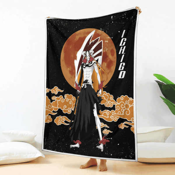 Plaid Hollow Ichigo Bleach Couverture Plaid Polaire Plaid Canapé – Image 2