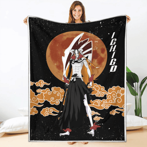 Plaid Hollow Ichigo Bleach Couverture Plaid Polaire Plaid Canapé