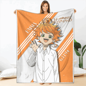 Plaid Emma The Promised Neverland Couverture Plaid Polaire Plaid Canapé