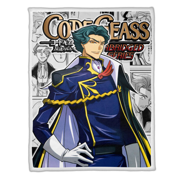 Plaid Jeremiah Gottwald Code Geass Couverture Plaid Polaire Plaid Canapé – Image 2