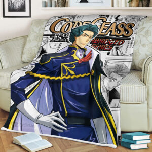 Plaid Jeremiah Gottwald Code Geass Couverture Plaid Polaire Plaid Canapé