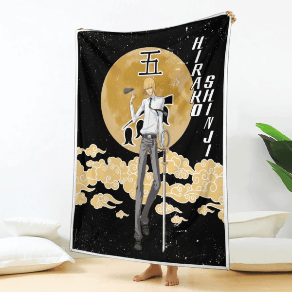 Plaid Hirako Shinji Bleach Couverture Plaid Polaire Plaid Canapé – Image 2