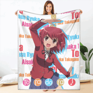 Plaid Minori Kushieda Toradora Couverture Plaid Polaire Plaid Canapé