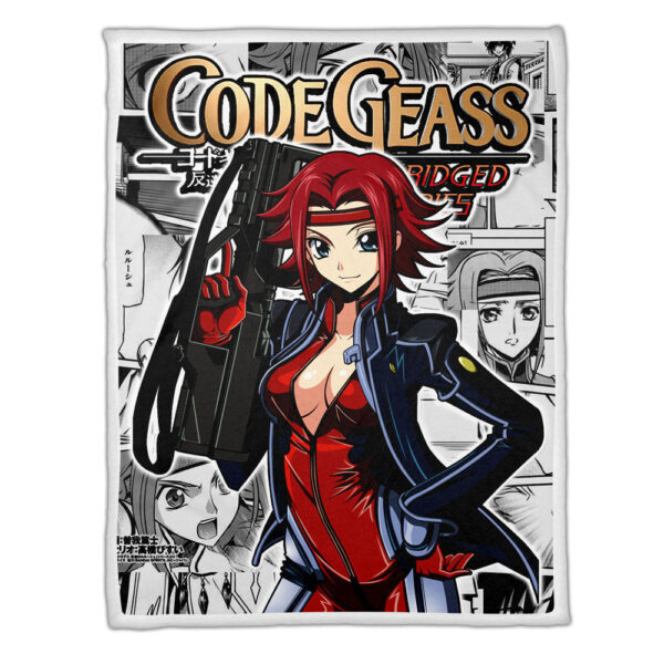 Plaid Kallen Stadtfeld Code Geass Couverture Plaid Polaire Plaid Canapé – Image 3