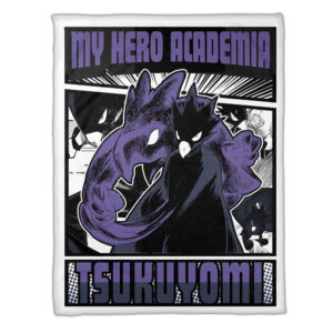 Plaid Fumikage Tokoyami My Hero Academia Couverture Plaid Polaire Plaid Canapé