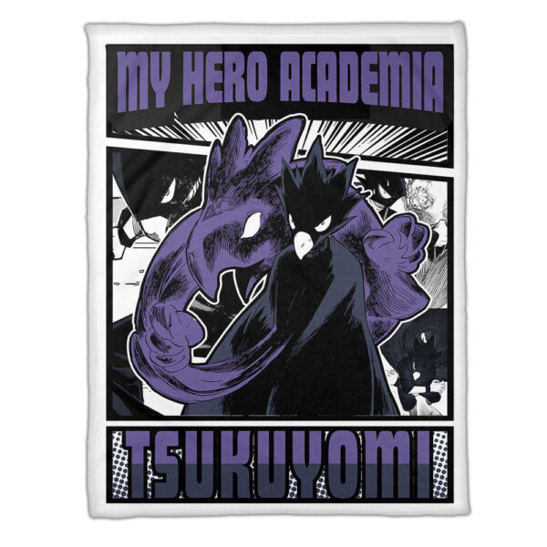 Plaid Fumikage Tokoyami My Hero Academia Couverture Plaid Polaire Plaid Canapé