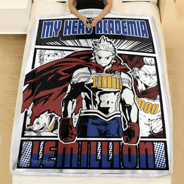 Plaid Mirio Togata My Hero Academia Couverture Plaid Polaire Plaid Canapé – Image 2