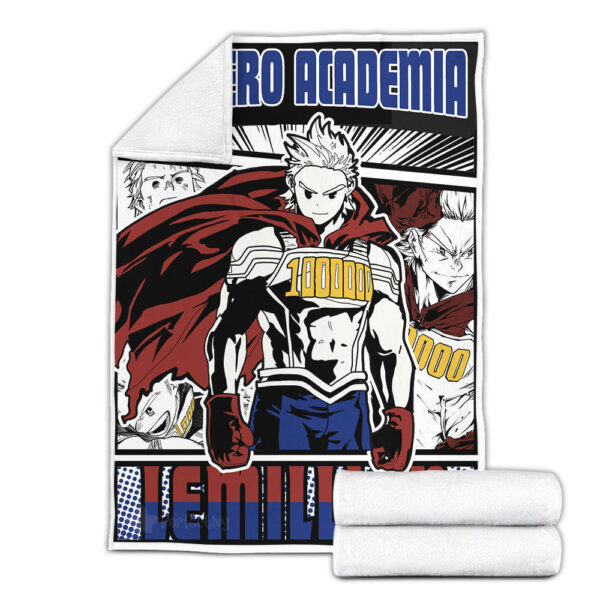 Plaid Mirio Togata My Hero Academia Couverture Plaid Polaire Plaid Canapé – Image 3
