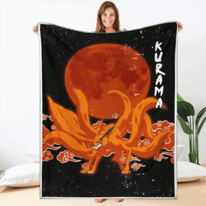 Plaid Kurama Naruto Couverture Plaid Polaire Plaid Canapé