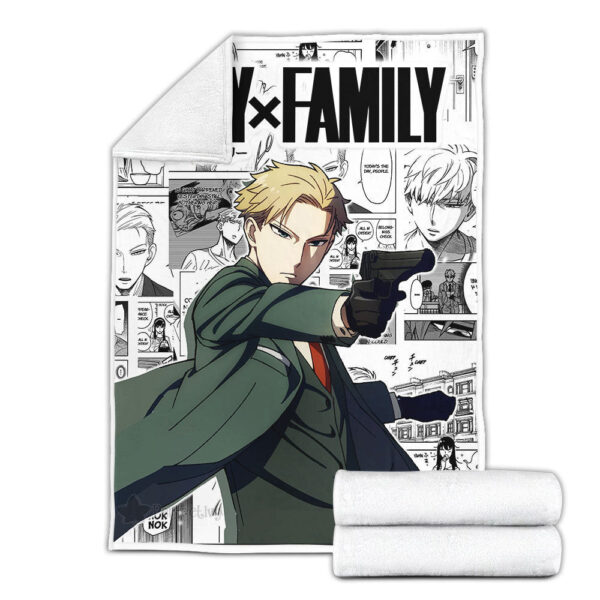 Plaid Loid Forger Spy X Family Couverture Plaid Polaire Plaid Canapé – Image 2