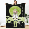 Plaid Mitsuri Kanroji Demon Slayer Couverture Plaid Polaire Plaid Canapé