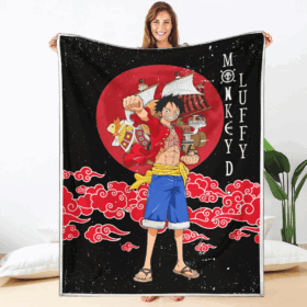 Plaid Monkey D. Luffy One Piece 03 Couverture Plaid Polaire Plaid Canapé