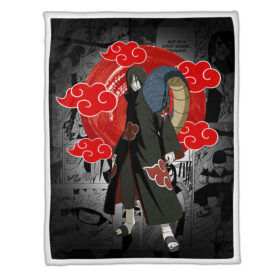Plaid Orochimaru Akatsuki Naruto Couverture Plaid Polaire Plaid Canapé